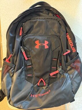 Under Armour Black and pink Backpack - Storm Model